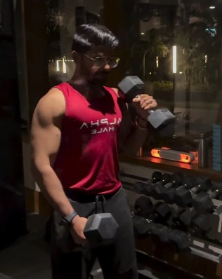 Hardik strength training